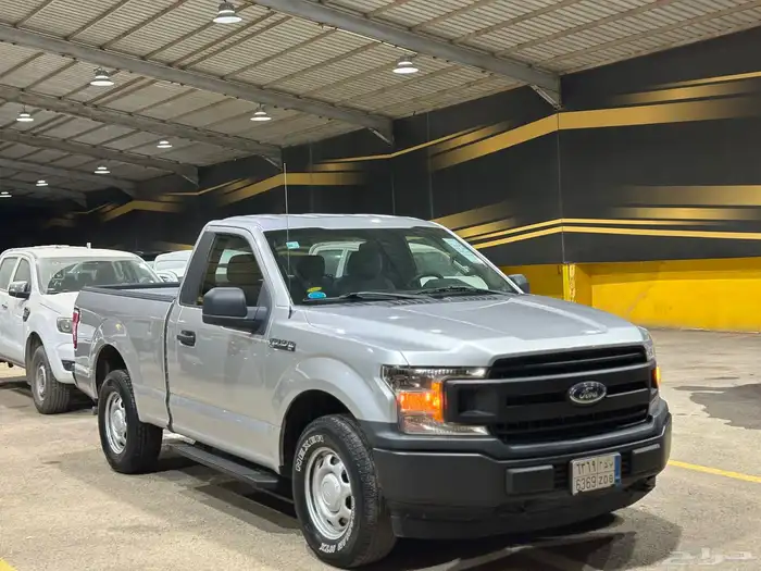 فورد F150 بدون دبل 2018 ممشى قليل130 الف تشيكات وكاله 2