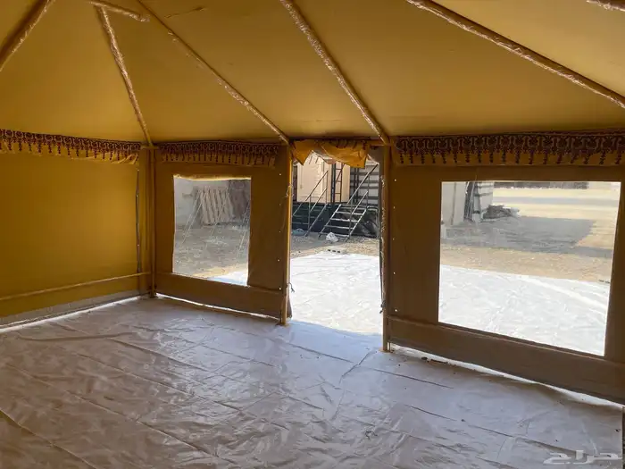 خيام المنزل الملكية خيام للحواش خيمة بدون حبال بدون عمدان 1