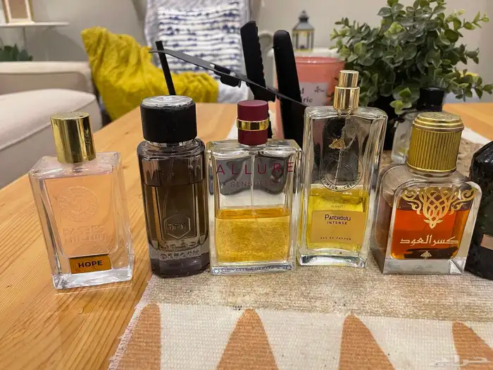 للبيع عشر عطور فخمه عربيه وفرنسيه وشرط اصليه 5