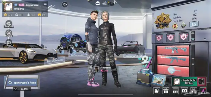 حساب ببجي للبيع لفل 87 0