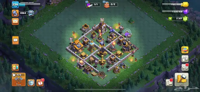 قرية كلاش اوف كلانس تاون هول 16 ماكس Clash of Clans 5