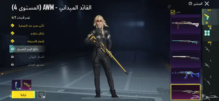 حساب ببجي قوي 19