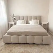 سرير بوكس ديكور مع حواجز كامل بوكليه 200 180 1