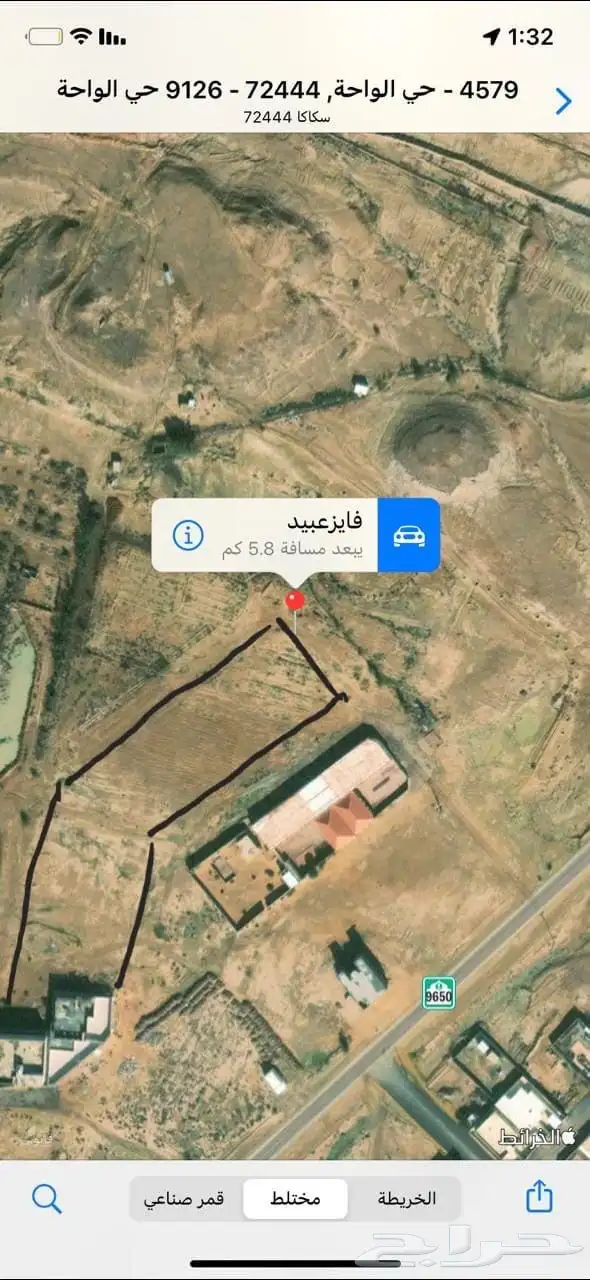 ارض للبيع مساحه 12 الف اللقايط 1