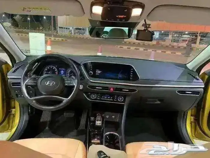 هونداي سوناتا 2020 بنزين تشغيل عن بعد رادار عدادا 58 الف 9