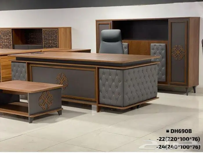 Office Furniture جديد مكتب طقم مدير و مكاتب مودرن و كراسي 2