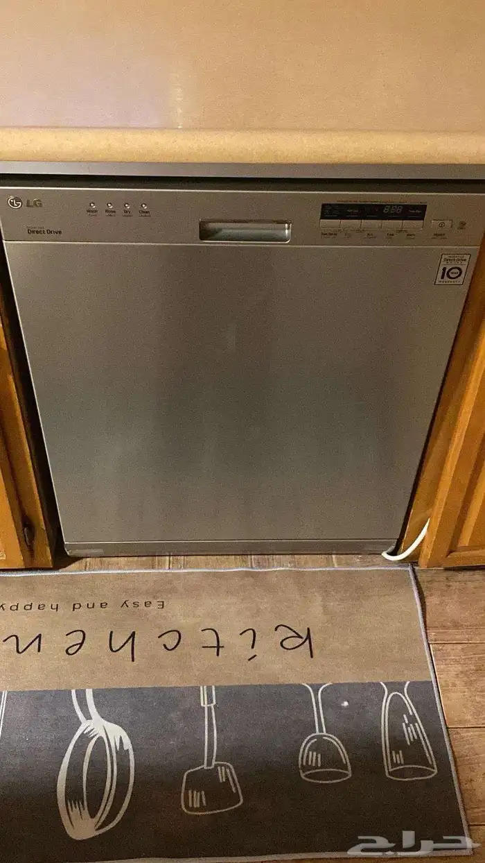 غسالة مواعين LG نظيفه جدا توصيل مجاني الدمآم الجبيل فقط 1