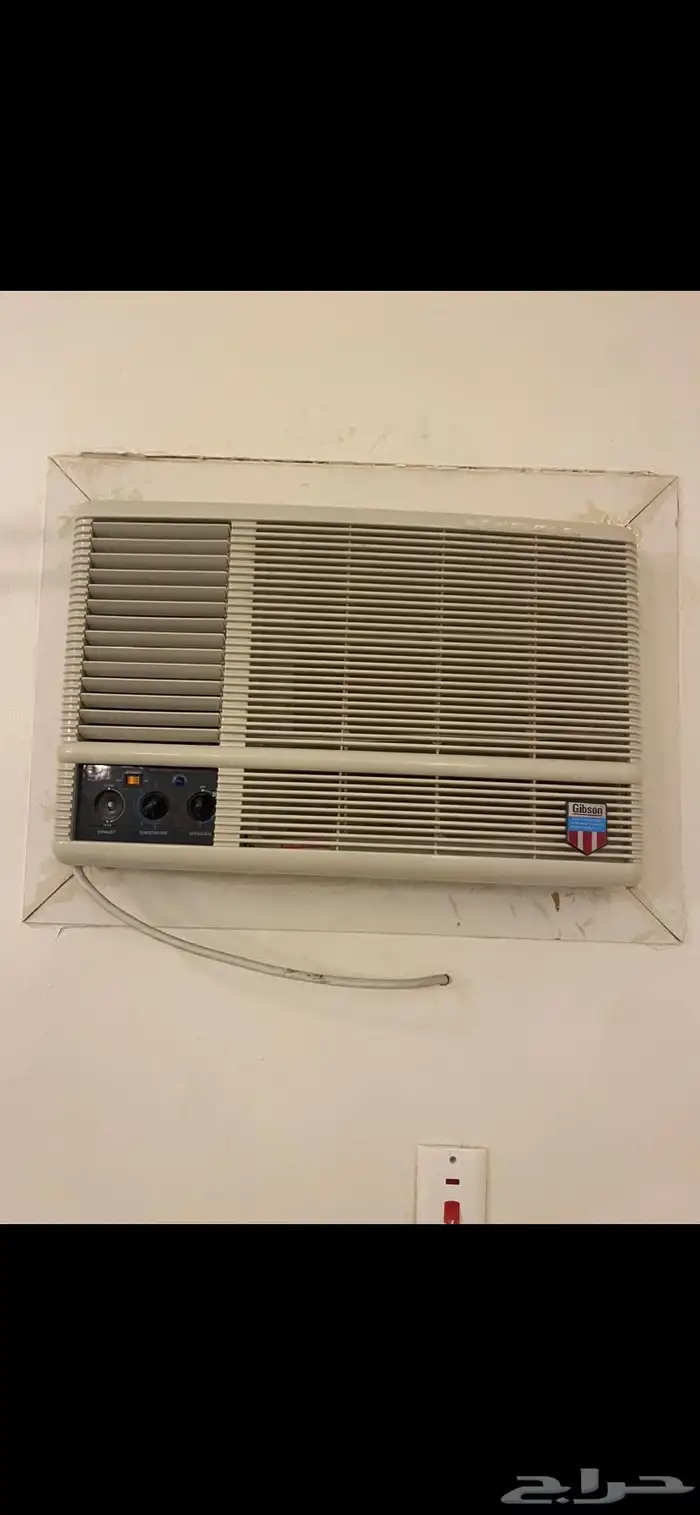 مكيف شباك 24 وحدة حار بارد نظيف جدا 0