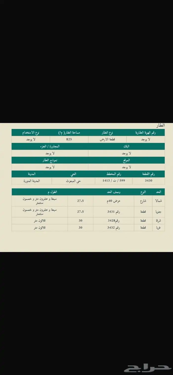 ارض تجارية في مخطط الملك فهد للبيع او للإستثمار 4