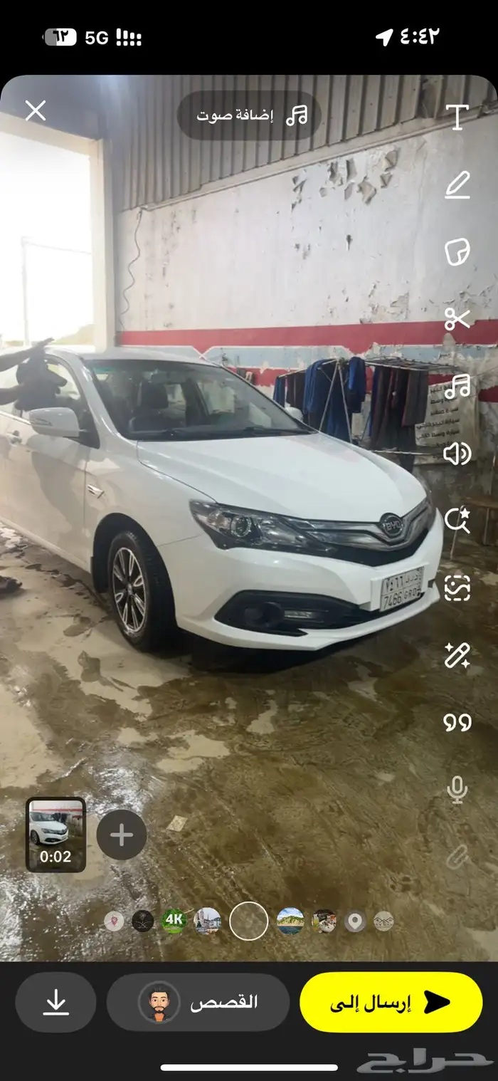 سيارة byd وكاله ممشى 4 الاف فقط للبيع 0
