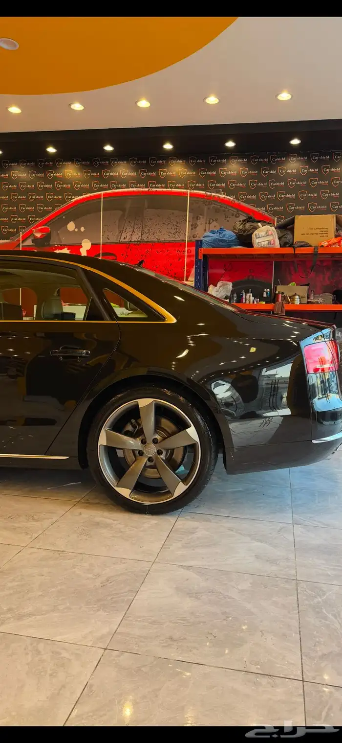 اودي A8 L 2012 نظيف بودي بلد 16
