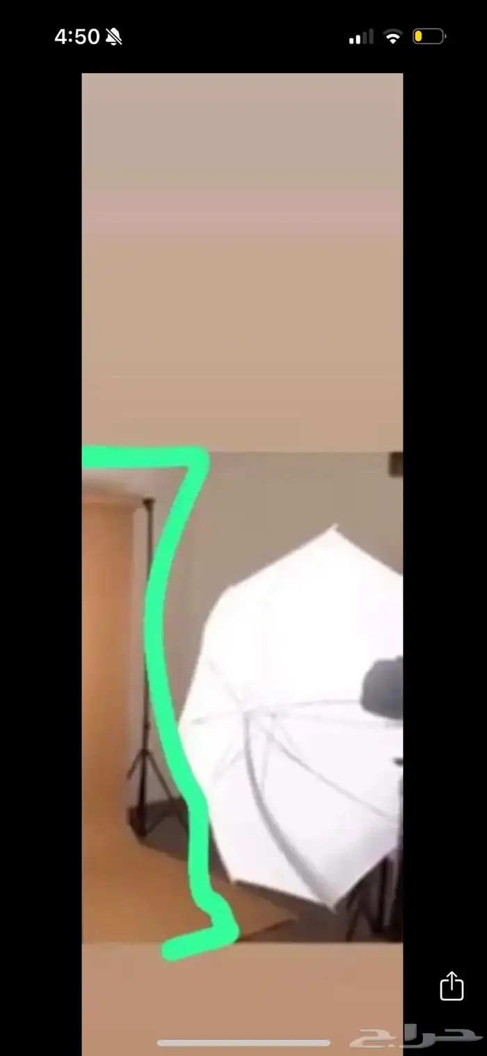 معدات تصوير احترافية (فلاشات -خلفية -سوفت بوكس - LED حوامل 3