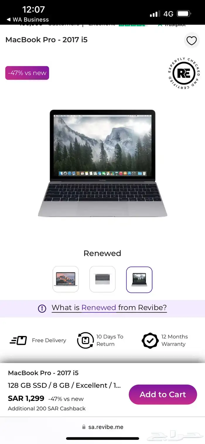 MacBook Pro - 2017 i5 - 256 GB SSD   16 GB 0