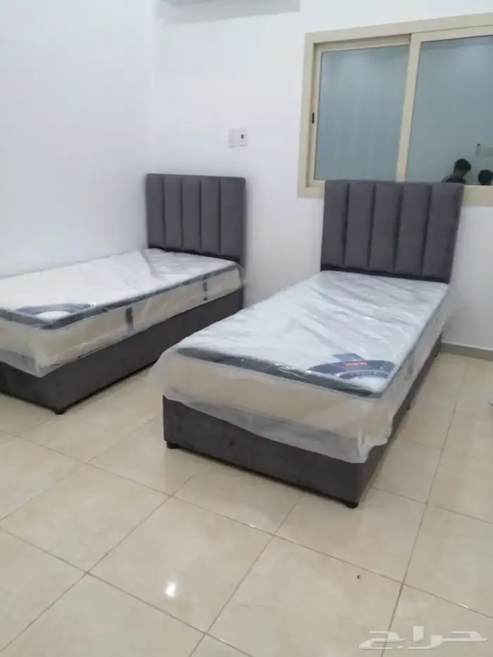 سرير جديد نفر واحد نفرين مع توصيل 5