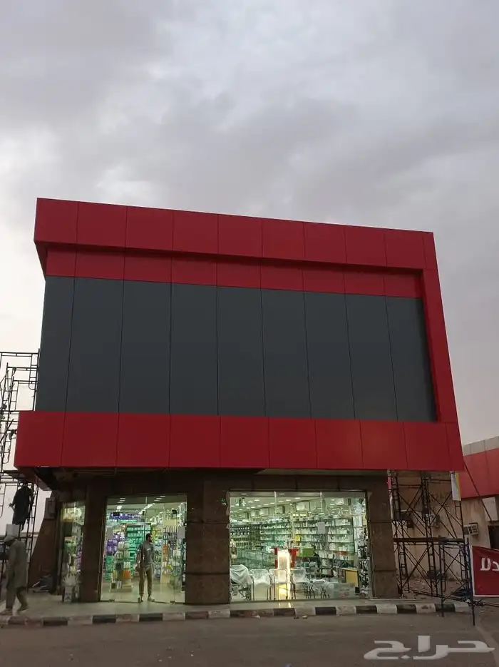 خطاط زنكور كلادينج اكريلك وجهات مشاريع 37