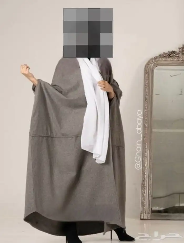 عباية شتوية جديدة بس جربتها مرة للقياس 0