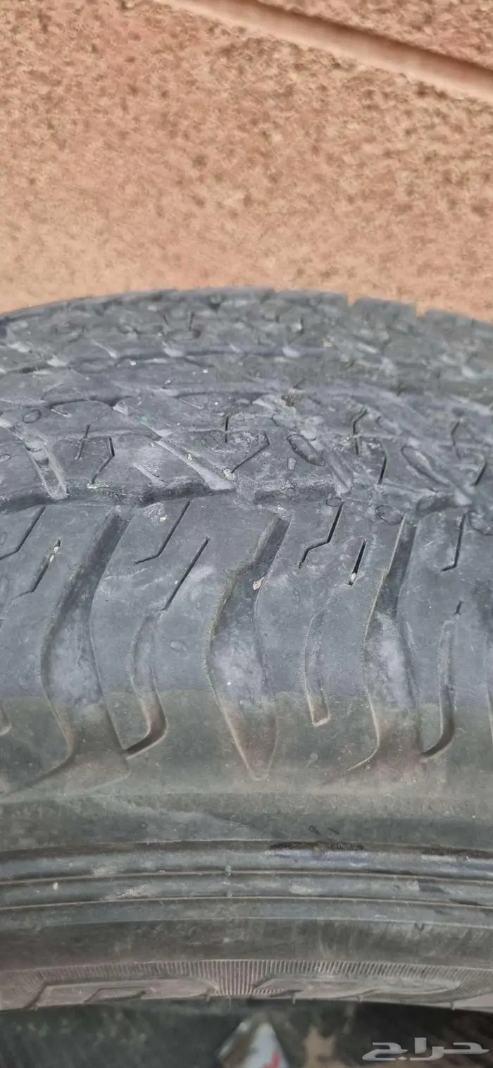 4 كفرات دنلوب نظاف اصليات 265 65 17 للجيوب 1