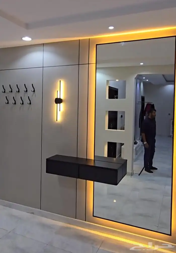 ديكورات شاشه خزائن 13