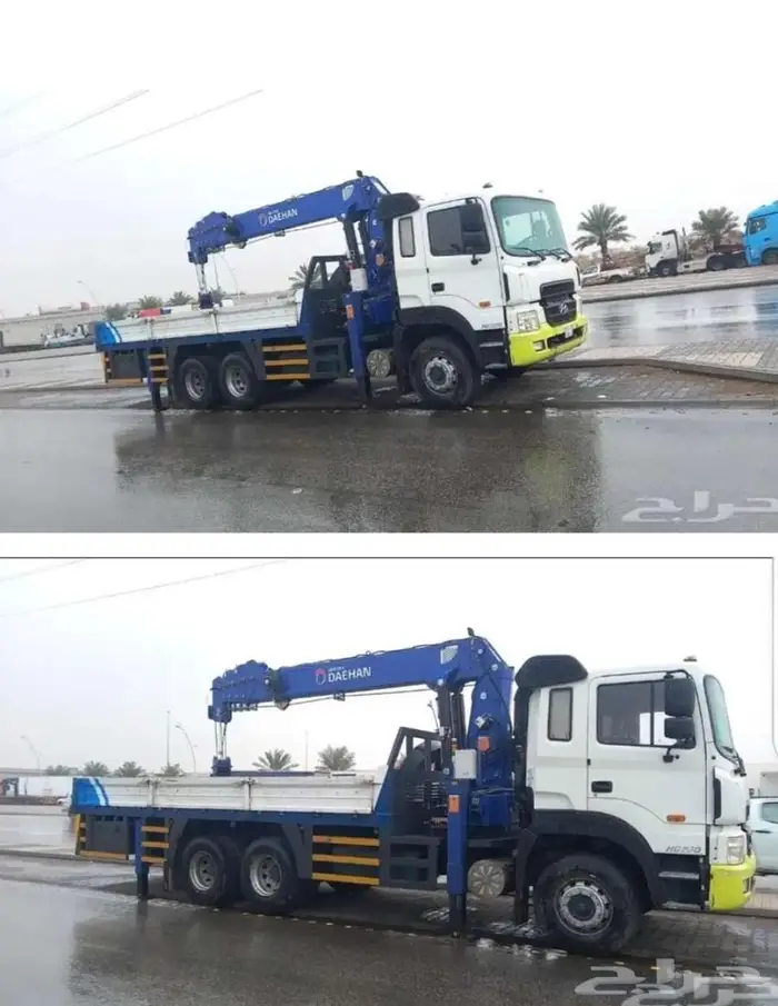 Boom truck caren with baskit for rent 5