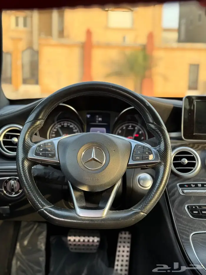 مرسيدس C300 امريكي 2017 نظيف جدا 15