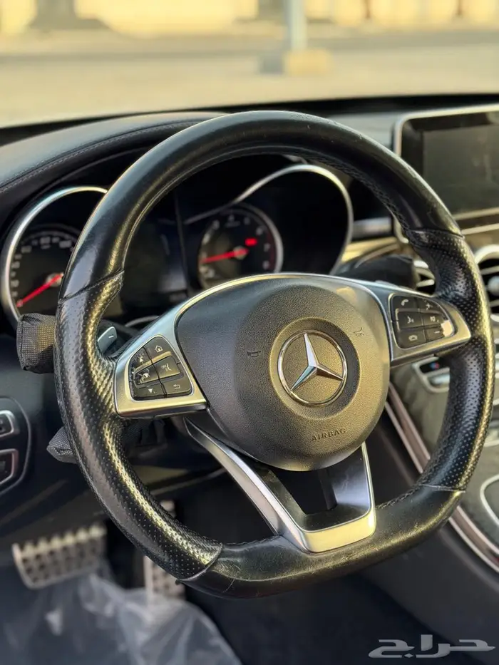 مرسيدس C300 امريكي 2017 نظيف جدا 8