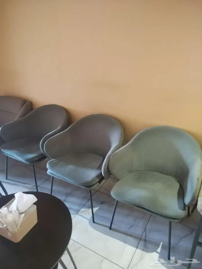 كراسي مع ثلاجه عرض كلها بحاله ممتازه 3