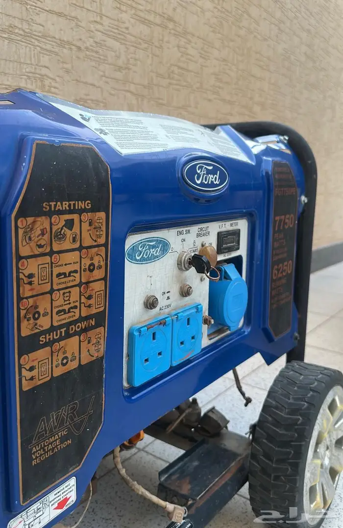 ماطور - مولد كهرباء Ford FG7750PE   7750 واط (تشغيل كهربائي) 1