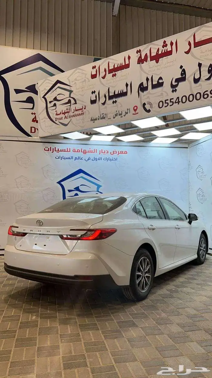 تويوتا كامرى E ستاندر بنزين 2025 كاش واقساط 6