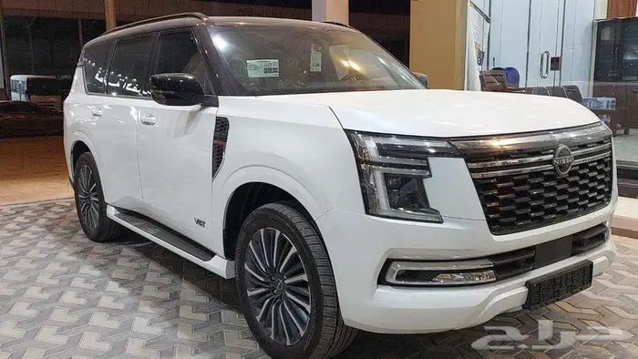 نيسان باترول بلاتينيوم 2026 خليجي داخلي احمر 9
