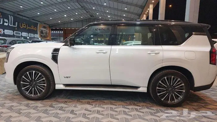 نيسان باترول بلاتينيوم 2026 خليجي داخلي احمر 8