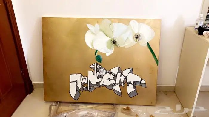 رسامة جداريات وفعاليات وخط جرافيتي 4