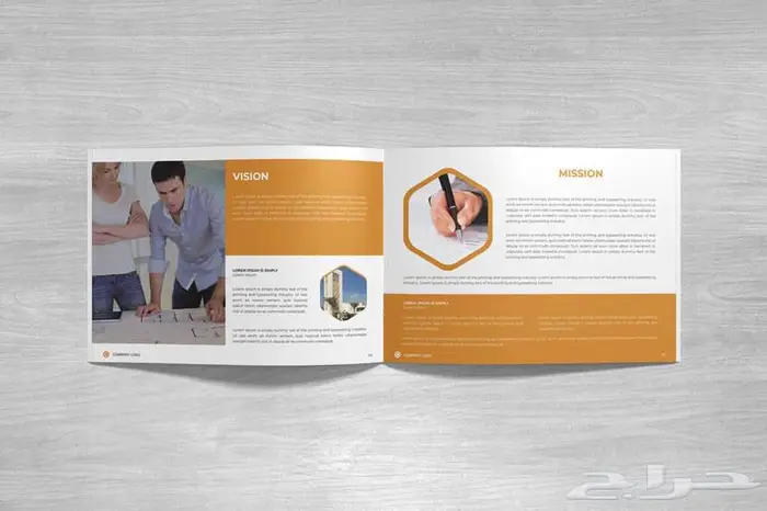 تصميم ملف تعريفي (Company Profile) احترافي 2