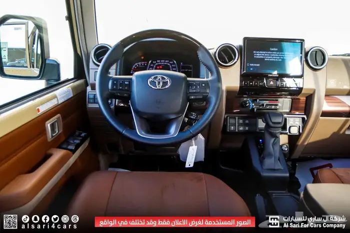 تويوتا مصندق 5أبواب رفرف ديزل ونش جير أوتوماتيك 2025 8