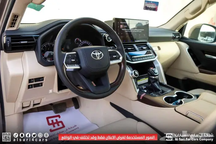 تويوتا لاند كروزر GXR L4 2024 اقساط لابنوك وشركات 33