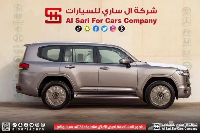 تويوتا لاند كروزر GXR L4 2024 اقساط لابنوك وشركات 25