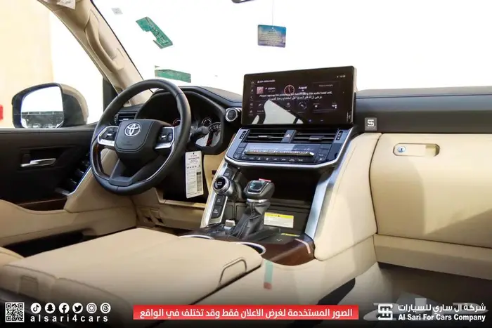 تويوتا لاند كروزر GXR L4 2024 اقساط لابنوك وشركات 16