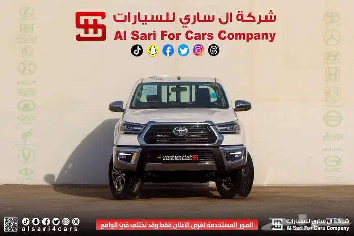 تويوتا هايلوكس SGLX ديزل 2025 اقساط بنوك وشركات 22