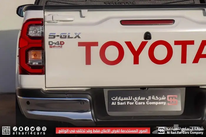 تويوتا هايلوكس SGLX ديزل 2025 اقساط بنوك وشركات 15