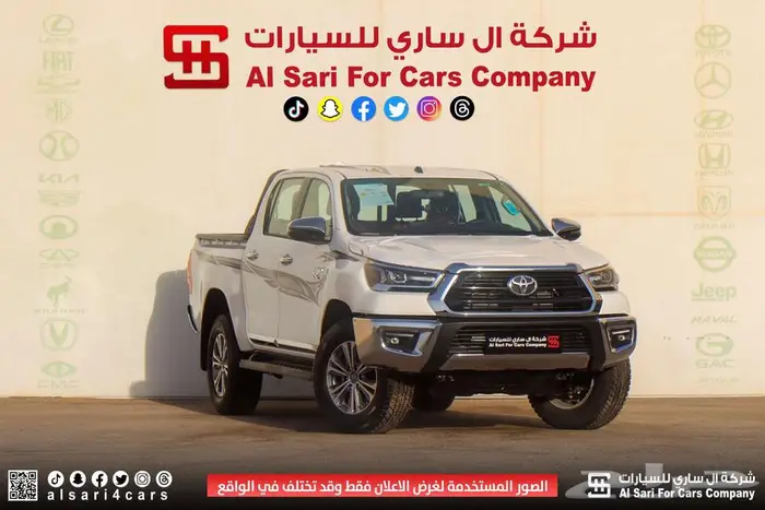 تويوتا هايلوكس SGLX ديزل 2025 اقساط بنوك وشركات 9