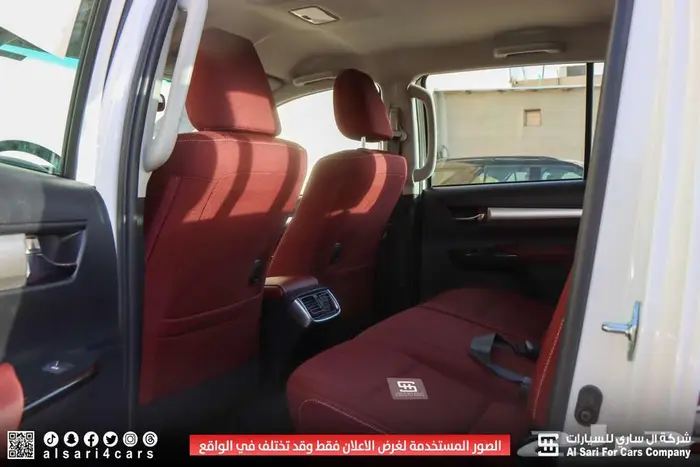 تويوتا هايلوكس SGLX ديزل 2025 اقساط بنوك وشركات 11