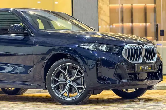 BMW X6 M KIT V6 2025 كربون بلاك زيرو 1
