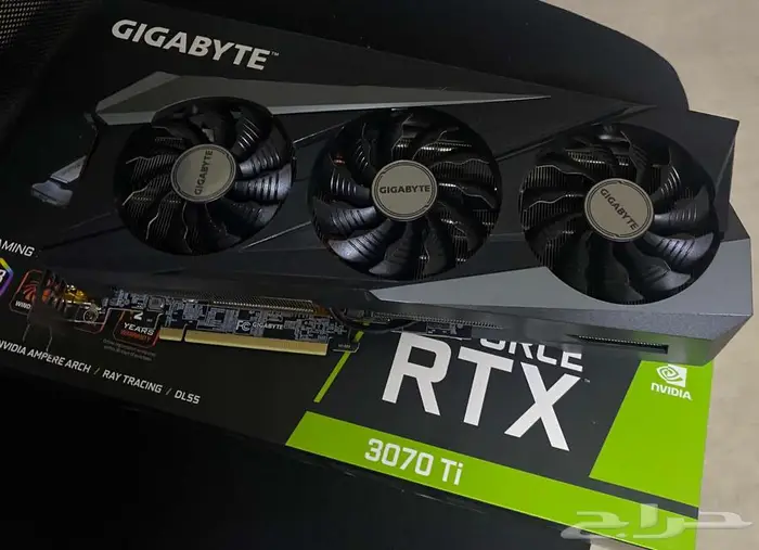 للبيع كرت شاشة GEFORCE RTX 3070ti Gigabyte 0