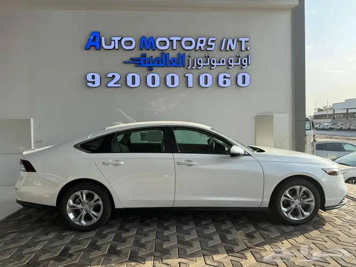 هوندا اكورد LX موديل 2025 وارد عبدالله هاشم عرض لفتره محدوده 2