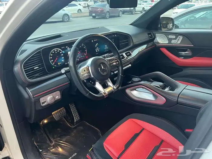 مرسيدس GLE53 سعودي جفالي 2022 نظيف 6