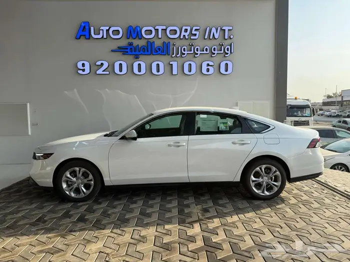 هوندا اكورد LX موديل 2025 وارد عبدالله هاشم عرض لفتره محدوده 1
