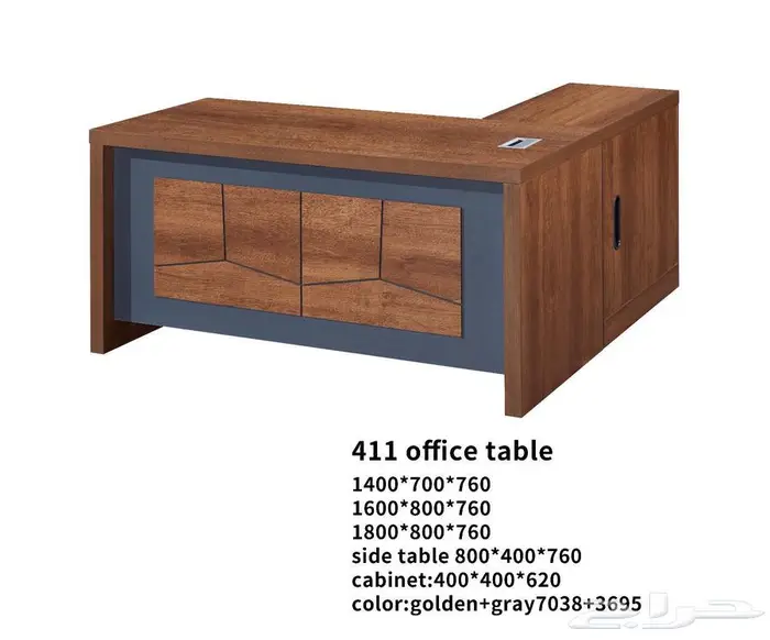 Office Furniture جديد مكتب طقم مدير و مكاتب مودرن و كراسي 4