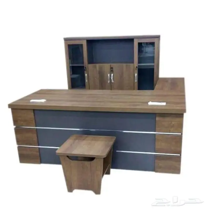 Office Furniture جديد مكتب طقم مدير و مكاتب مودرن و كراسي 8