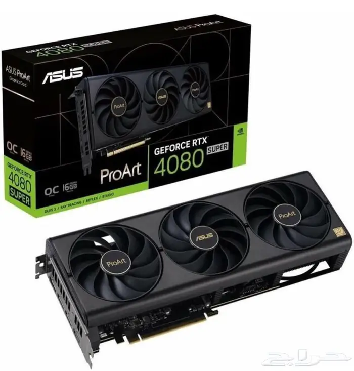اسس بطاقة رسومات برو ارت جيفورس RTX  4080 اصدار سوبر او سي 0