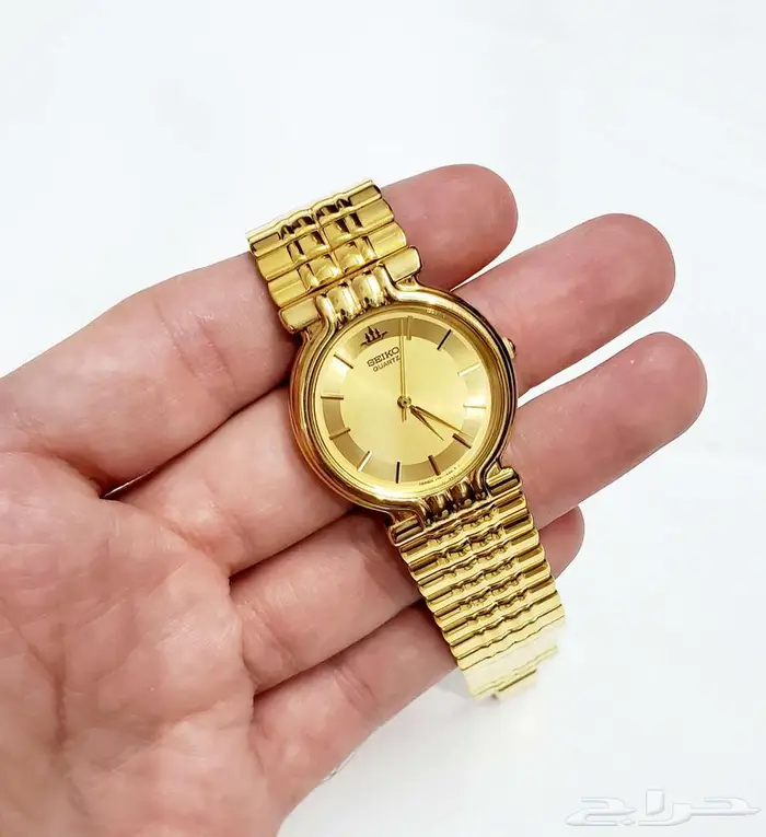 ساعة يابانية تراثية اصلية بسعر التصفية جديدة بقراطيسها 1