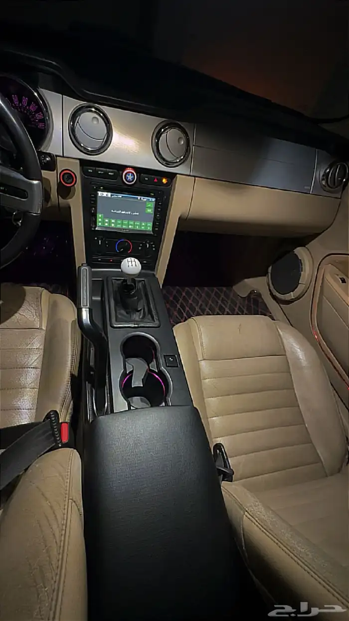 موستنج 2008 V8 ممشي قليل قير عايدي 9